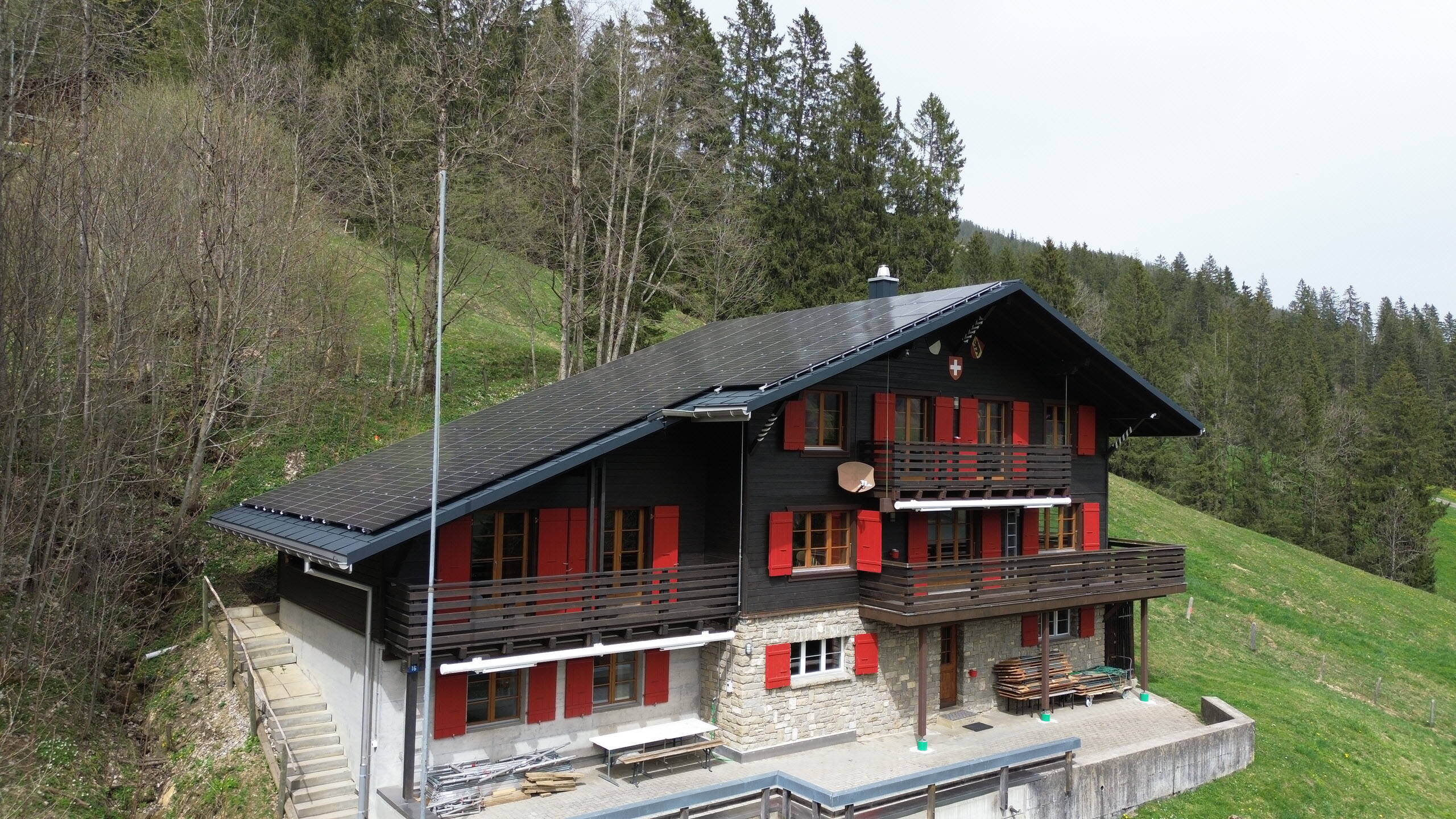 Photovoltaikanlage in Schwarzsee