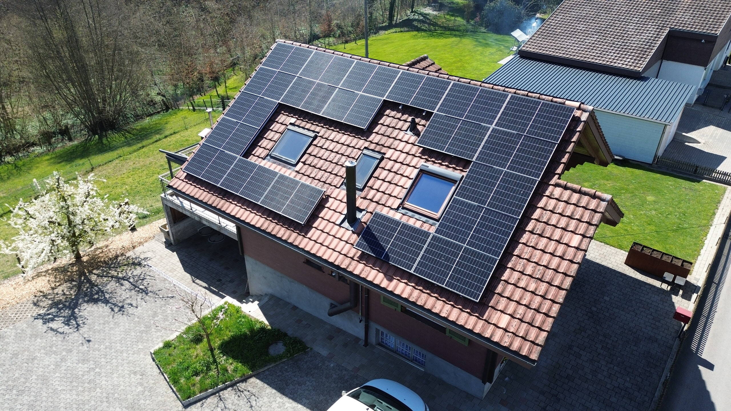 Photovoltaikanlage in Gempenach