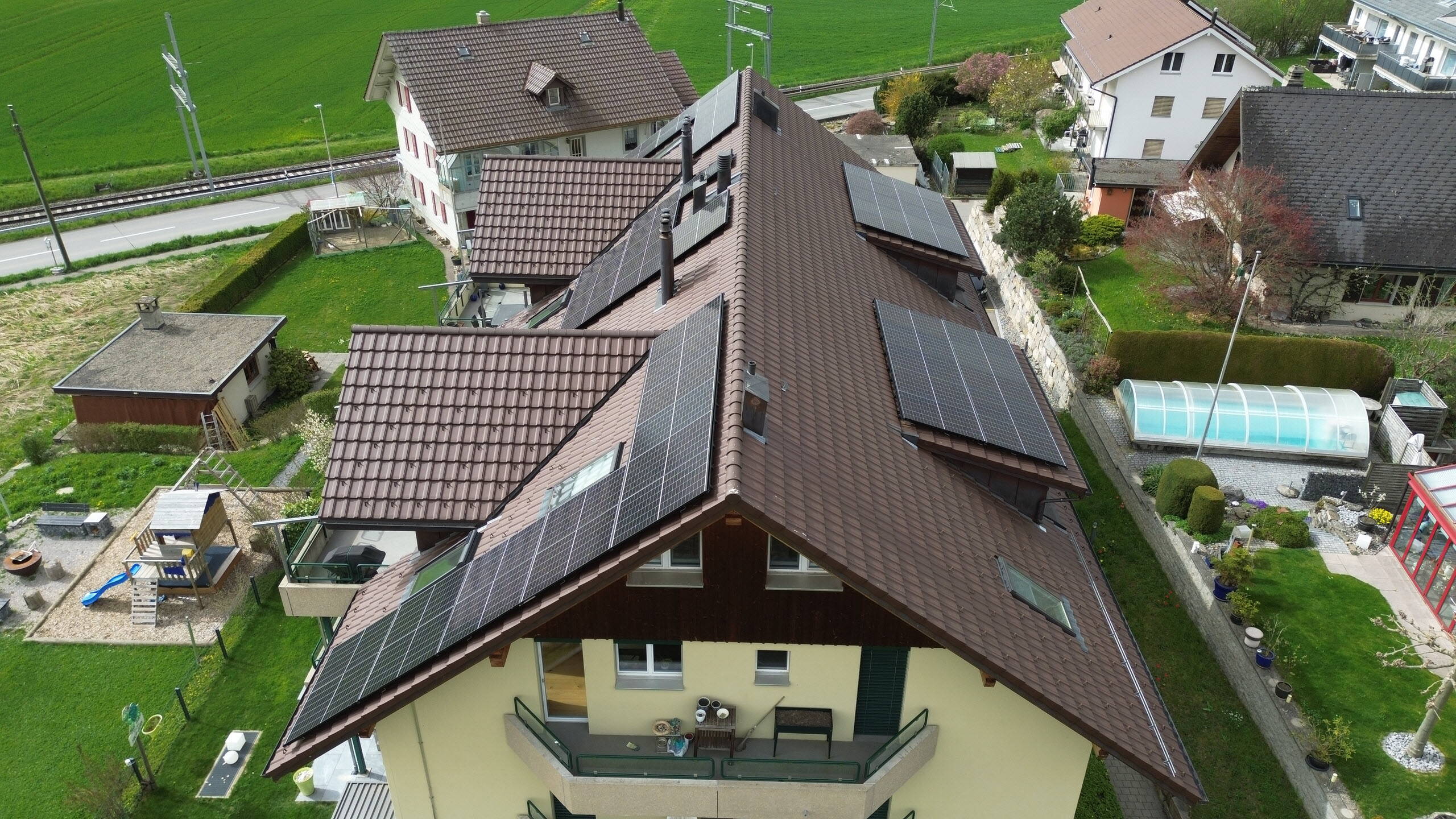 Photovoltaikanlage in Mittelhäusern Photovoltaikanlage in Mittelhäusern