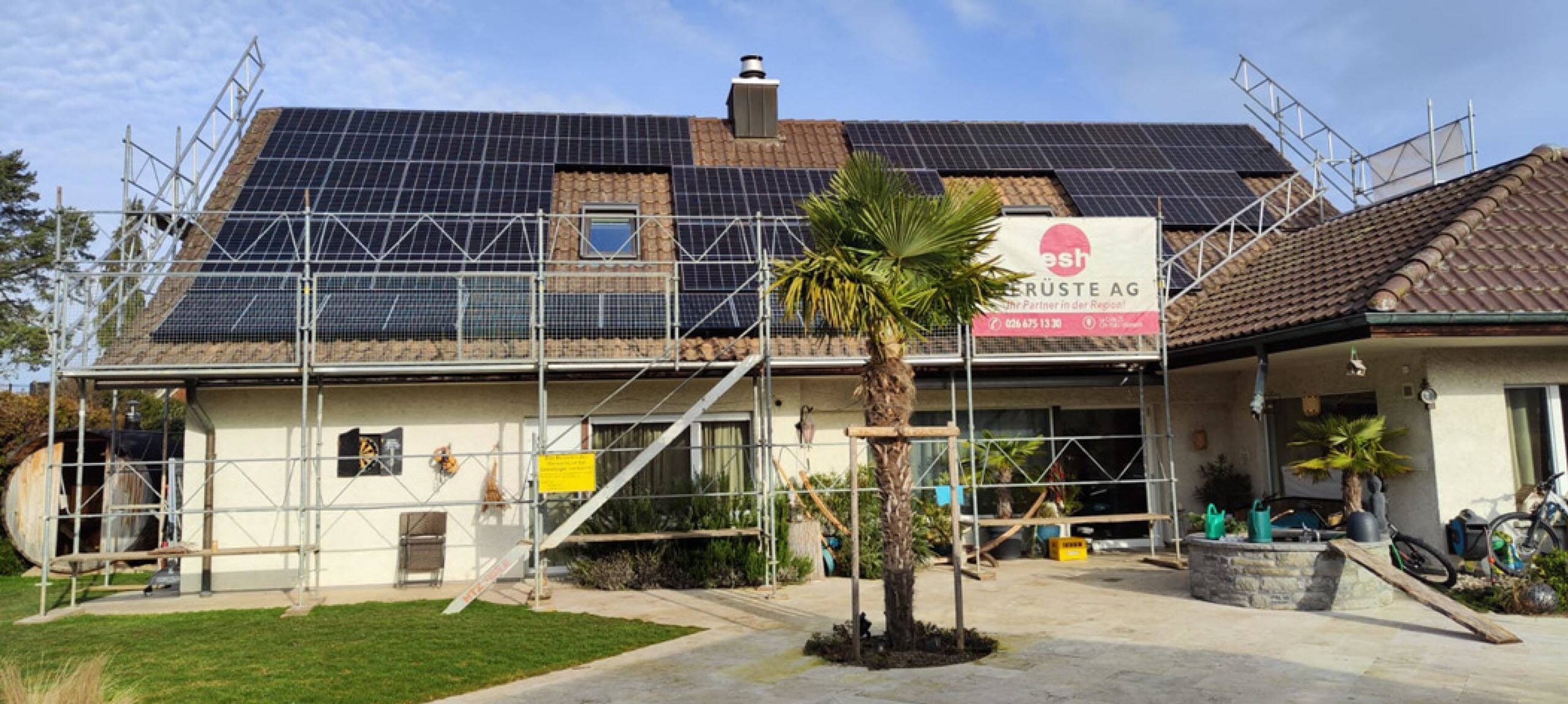 Photovoltaikanlage in Murten