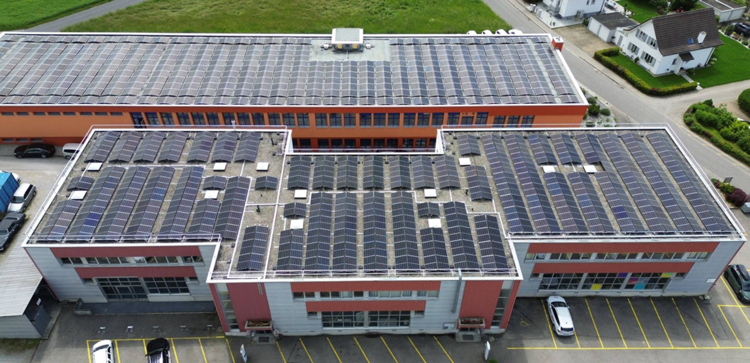 Photovoltaikanlage in Düdingen