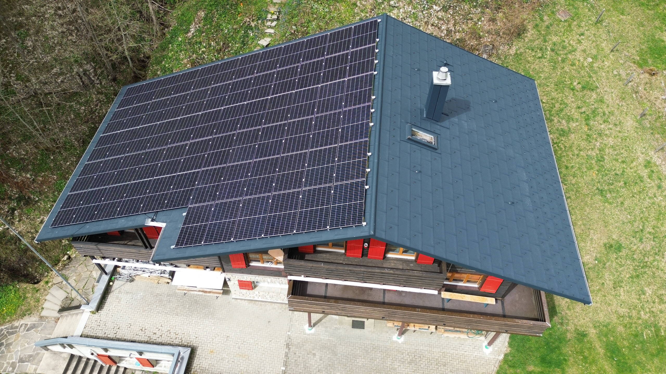 Photovoltaikanlage in Schwarzsee