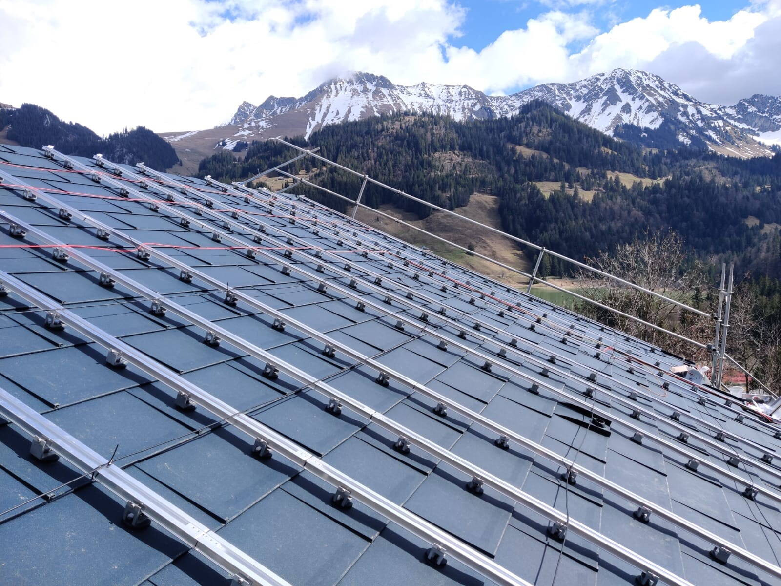 Photovoltaikanlage in Schwarzsee
