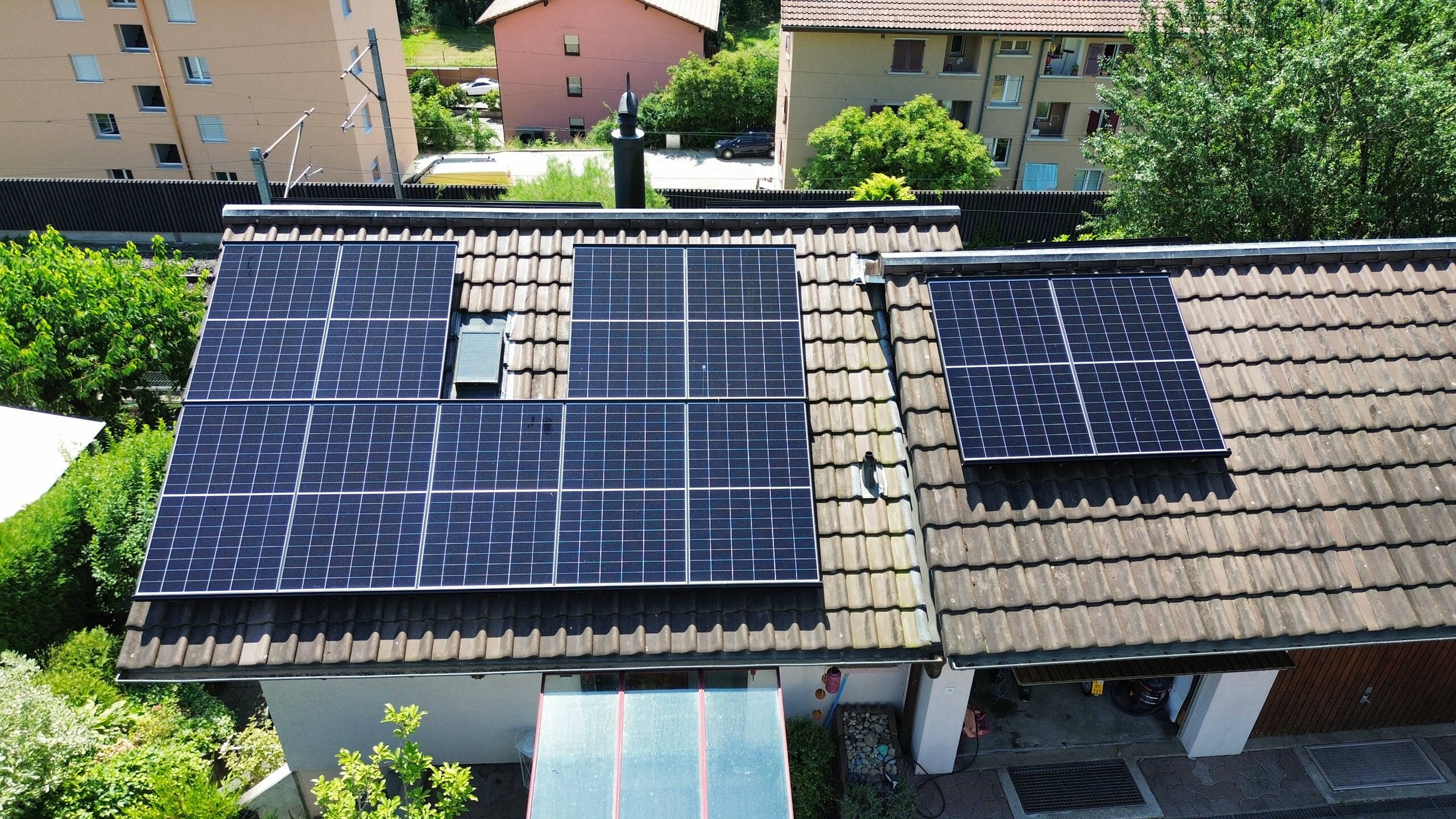 Photovoltaikanlage in Wünnewil-Flamatt