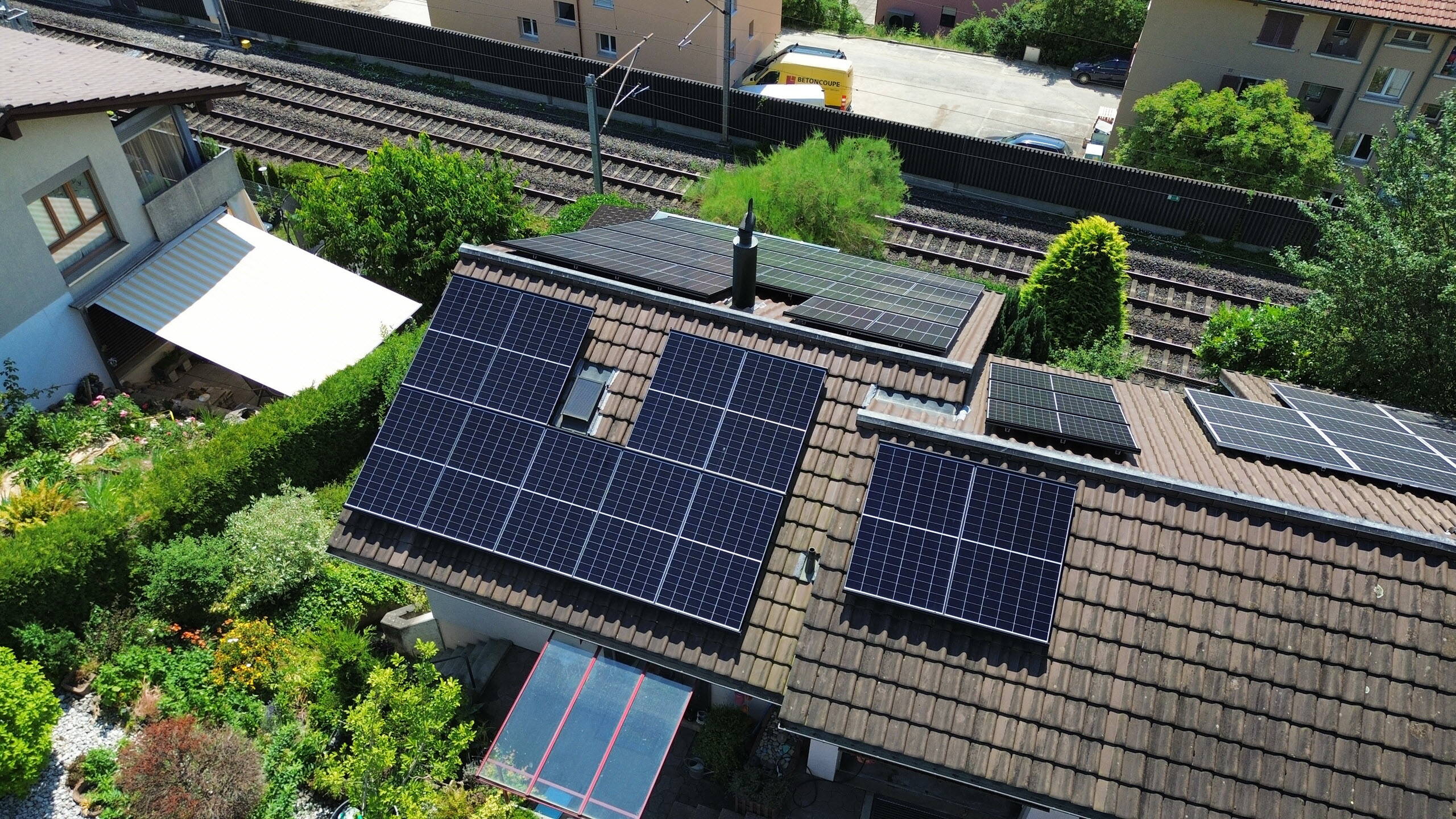 Photovoltaikanlage in Wünnewil-Flamatt