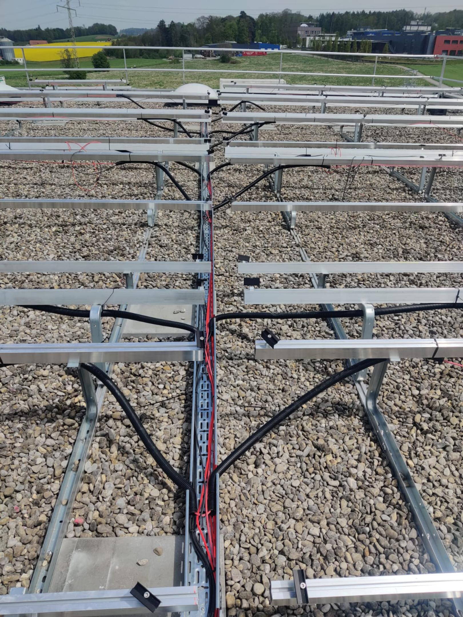 Photovoltaikanlage in Düdingen