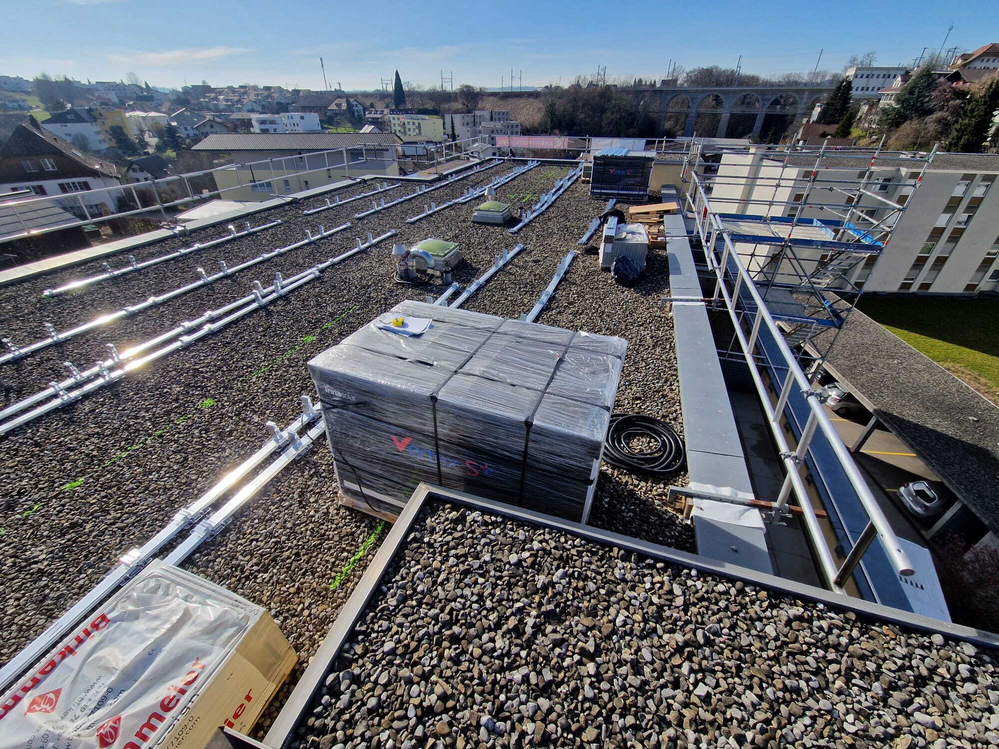 Photovoltaikanlage in Düdingen