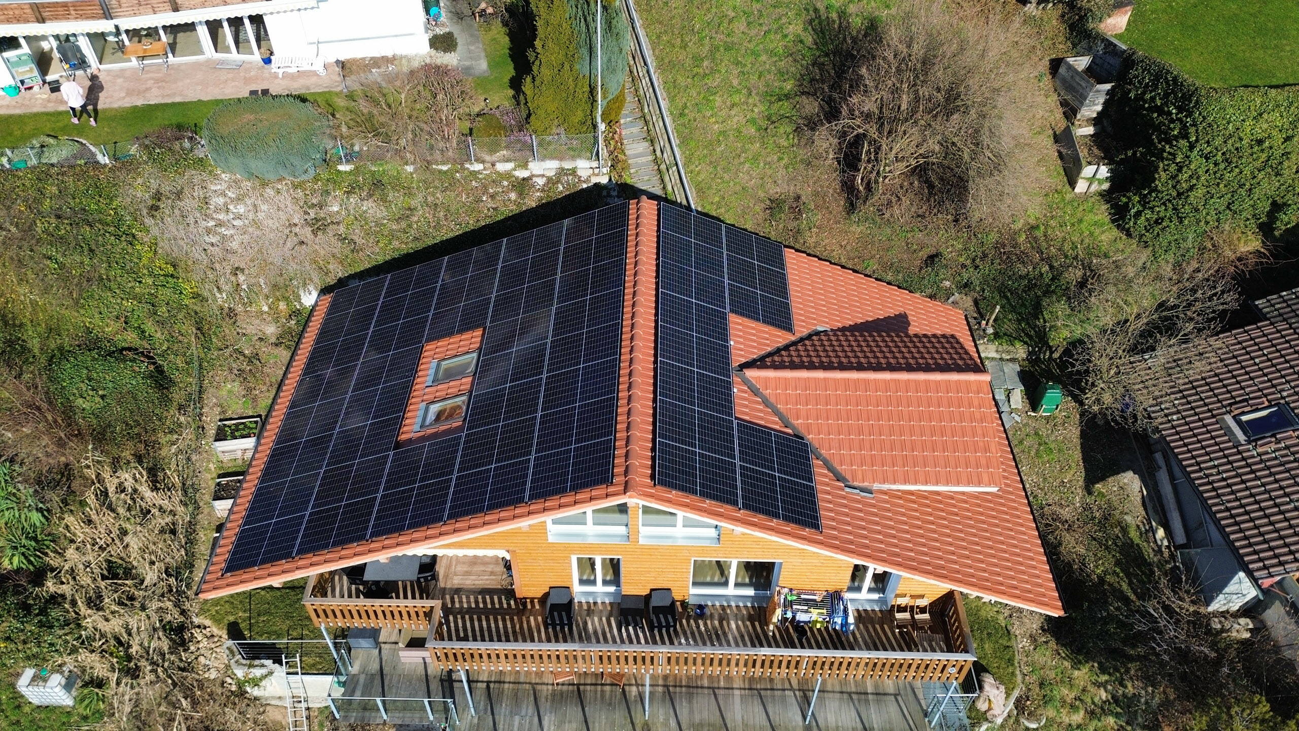 Photovoltaikanlage in Siegriswil Photovoltaikanlage in Siegriswil