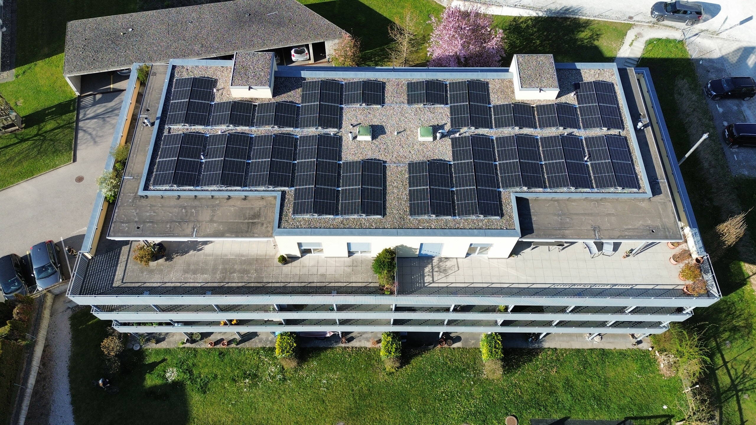 Photovoltaikanlage in Düdingen