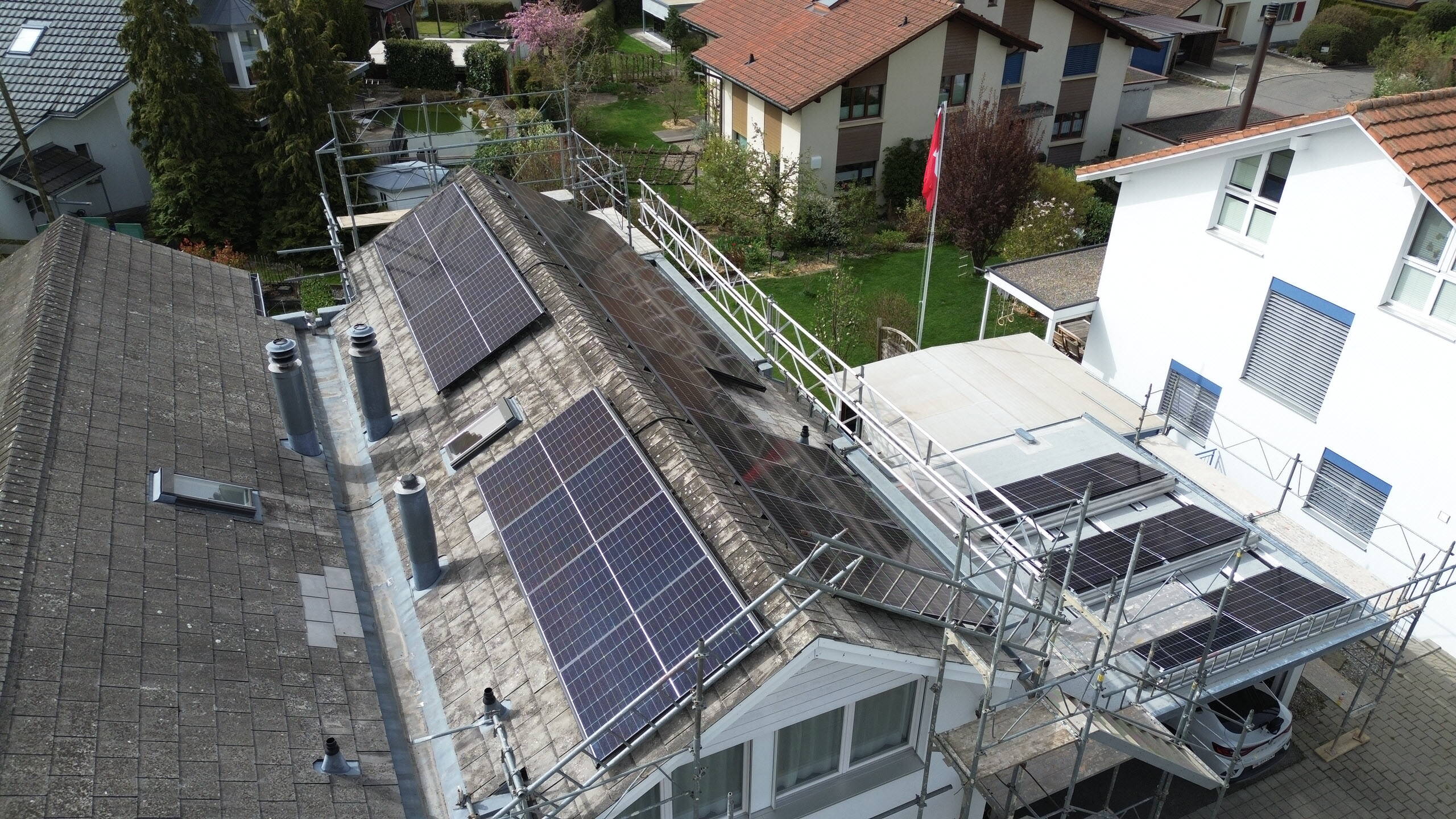 Photovoltaikanlage in Wünnewil-Flamatt