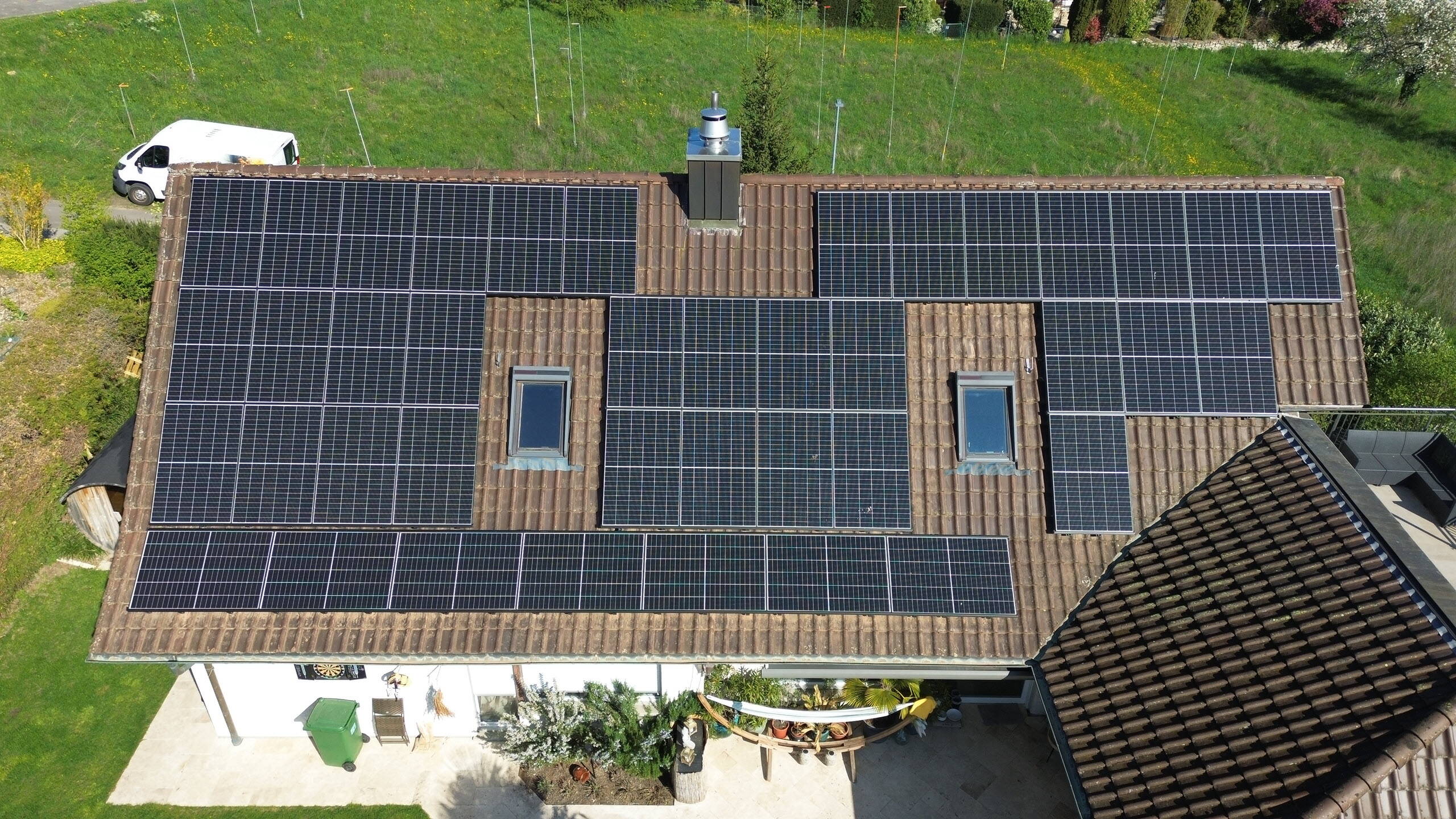 Photovoltaikanlage in Murten