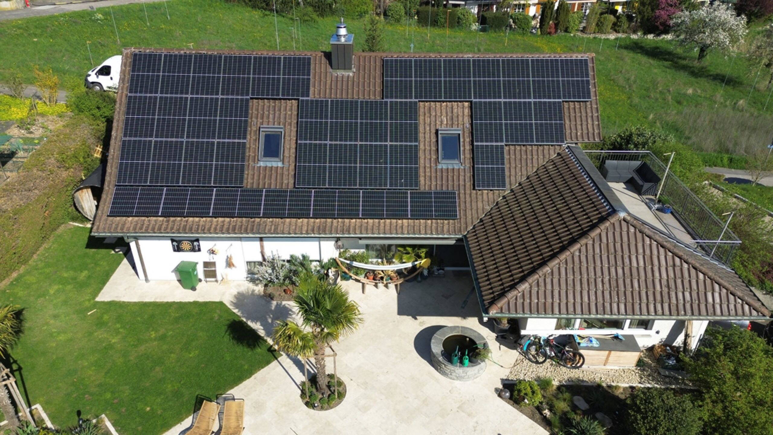 Photovoltaikanlage in Murten