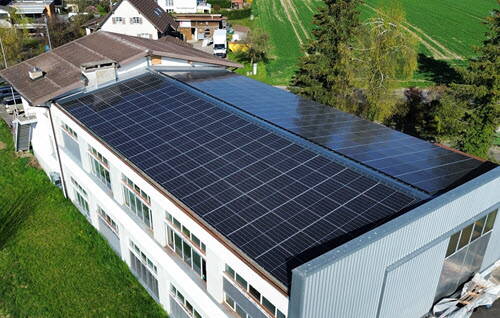 Referenz Photovoltaikanlage in Düdingen